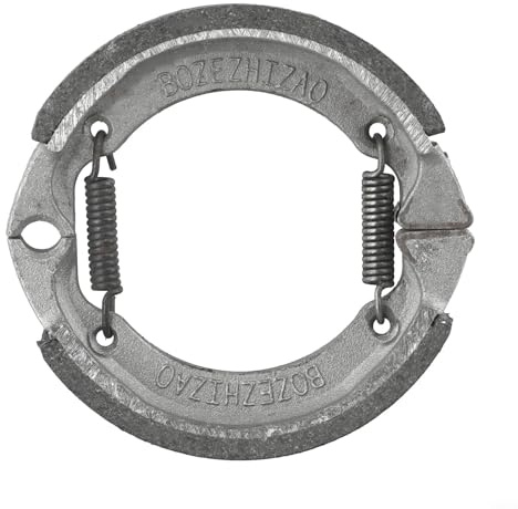 Brake Shoes for Electric Scooter Drum Caliper Brakes Spring Load 76mm x 15mm Rear Wheel Compatible with 8 Inch Brushless Motor