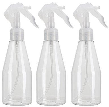 OUNONA 3 Stück 200 ml Sprühflasche Blumensprüher Kunststoff Wassersprühflasche Nachfüllbare Leere Sprühflasche, für Pflanzen, Blumen,Garten