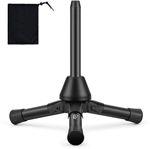 Eastar Flöten Ständer Klarinettenständer Tragbarer, Flötenhalter Stand für Flöte und Klarinette Robuster Klappbarer (EST-005)