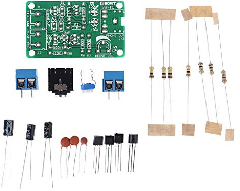 Zeizafa 1 ensemble de générateur de bruit blanc DIY Kit électronique 2 canaux de sortie pour test de brûlure sur l'insomnie Kits électroniques DIY pour garçons