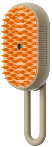 Steamy Spazzola autopulente 3 in 1 per cani e gatti - per la cura del pelo corto/lungo per animali domestici