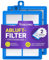 Viоks.pro 2x Filter für Staubsauger Ersatz für AEG Filter HEPA13 AFS1W AEF13W 900167768/2 & Philiрs Filter FC8038/01 - Zubehör für Staubsauger Philiрs FC9150 & AEG LX7 VX6 VX7 Staubsauger Ersatzfilter