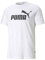 PUMA Herren Ess logo te T shirt, Puma White, M EU