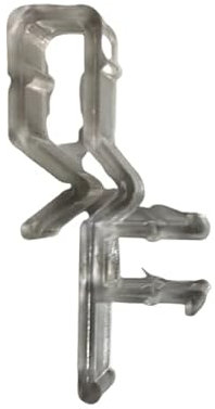 Valance/Pelmet Clip for 25mm or 35mm Sunwood Faux Wood Blinds (Pack of 3) VN1036