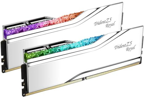 G.skill Triden Z5 Royal Rgb F5-6400j3239g16gx2-tr5s 32gb 2x16gb Ddr5 6400mhz Ram One Size