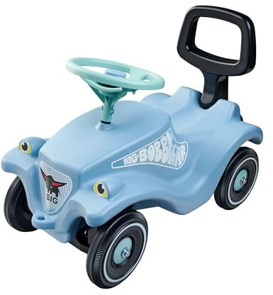 Big Bobby Car Classic Bundle - Kinderfahrzeug für Jungen und Mädchen, klassisches Rutschfahrzeug bis 50 kg inklusive 2-in-1 Lauflernhilfe & Rückenlehne, für Kinder ab 1 Jahr