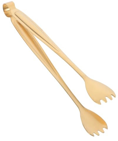Alipis Pinza Ergonomica Per Barbecue Pinza Per Pane Pinza Per Cubetti Di Zucchero Pinza Per Barbecue Pinza Per Ghiaccio Pinza Per Servire Il Ghiaccio Pinza Per Cubetti Di Ghiaccio
