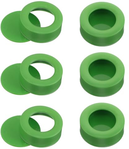 ELEOUTI 6pcs Reptile Food and Water Bowls Anti-Scatter Feeder Plastic Reptile Dish with Removable Bottom for Gecko Bearded Dragon Lizard Feeding