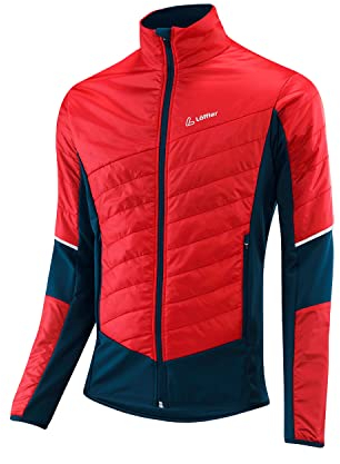 Löffler Primaloft Hybrid Jacke, red-deep Water, 54