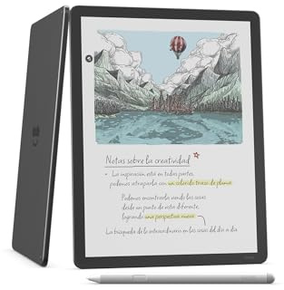Amazon Kindle Scribe Colorsoft 64 GB (newest gen) — 11 paper-like colour display with front light — Thin, light, powerful — Write in the built-in notebook, documents and books - Graphite