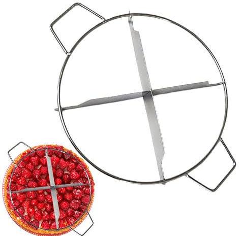 Cortador de Tartas - Cortadora de Tarta de Queso,Molde Marcador Ergonómico para Servir Postres Repostería Hogar Eventos Familiares