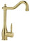 Schock 513000WGO Küchenarmatur RESI in Whitegold – Hochdruck Armatur mit Festauslauf, extraleisem Wasserstrahl und besonders hohem Auslauf, White Gold