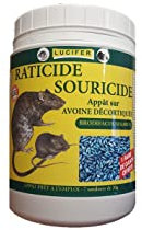 MASY Père et Fils RATICIDE SOURICIDE Avoine DECORTIQUE 140G BRODIFACOUM 0.001%