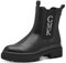 MARCO TOZZI by Guido Maria Kretschmer Damen Chelsea Boots mit Plateau mit Reißverschluss, Schwarz (Black), 36 EU