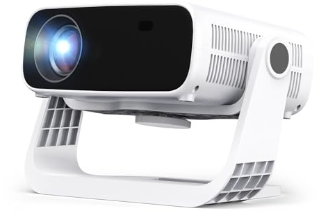 Mini Projector With WiFi and Bluetooth 720P HD, Portable Home Theater For Movie & Video Projector