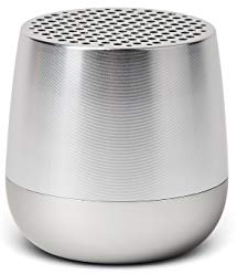 Lexon Mini Mini bärbar bluetooth-högtalare, handsfree mikrofon och selfie-trigger, trådlös uppladdningsbar för PC och smartphone - aluminium