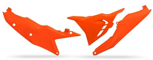 UFO PLAST Seitenteile orange fluoro Ktm EXC 250 2024-2024