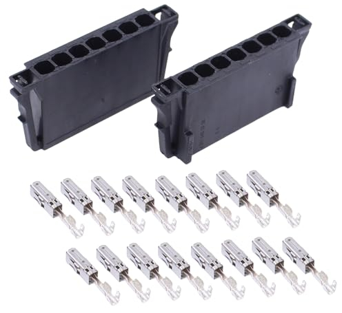 Rücklicht Stecker Rückleuchte Adapter Hecklicht Steckverbinder Heckleuchte Anschluss Kabelbuchse Reparatur für C Klasse W203 W204 C204 S203 S204 CL203 CLS W219 E Klasse W211 GLK X204 S Klasse W221