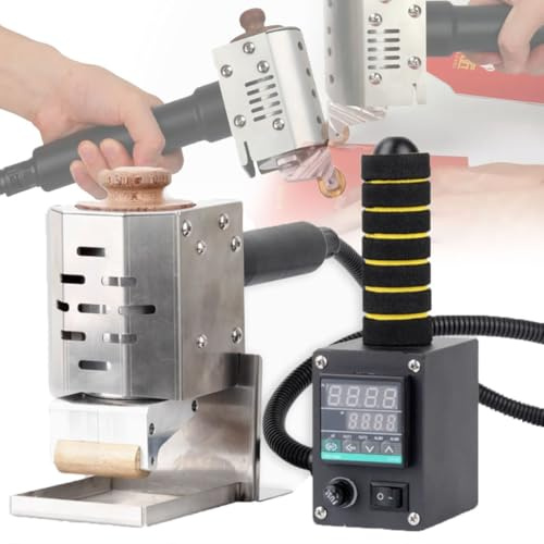 Dispensador de pegamento termofusible, diseño profesional de empuje manual, rango de calefacción de 50 a 220 °C, máquina de rodillo de 150 ml para manualidades y pegado