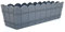 POKM Toolsmarket GmbH Balkonkasten Blumenkasten ohne Untersetzer Elba 55 cm Anthracit