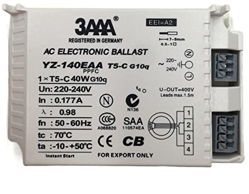 HIFASI YZ140EAA-T5-C 40W AC reattore elettronico for raddrizzatori Standard con Lampada ad Anello T5