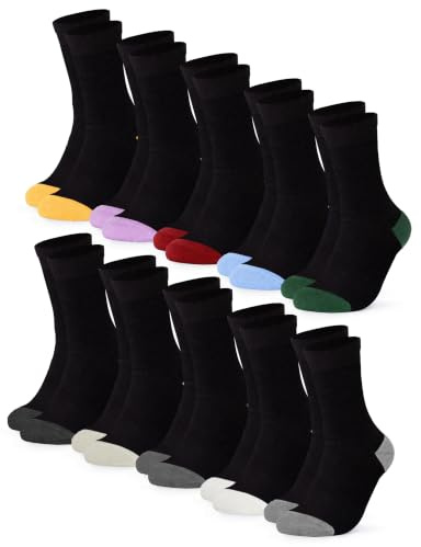 LOT de 10 CHAUSSETTE pour FEMME en COTON (modèle: Gertrud)