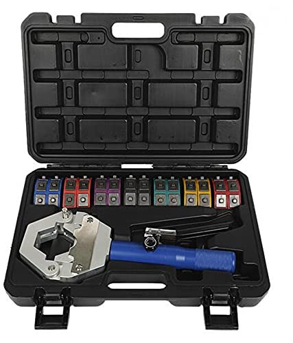 Crimpatrice idraulica, Kit crimper for tubi flessibile/pressa idraulica for tubo flessibile/manuale CORRENTE ALTERNATA Kit crimper for tubo flessibile / 71550 strumento di crimpatura for tubi fles