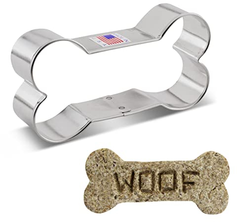 Ann Clark Cookie Cutters Large Dog Bone Cookie Cutter, 10.2 cm