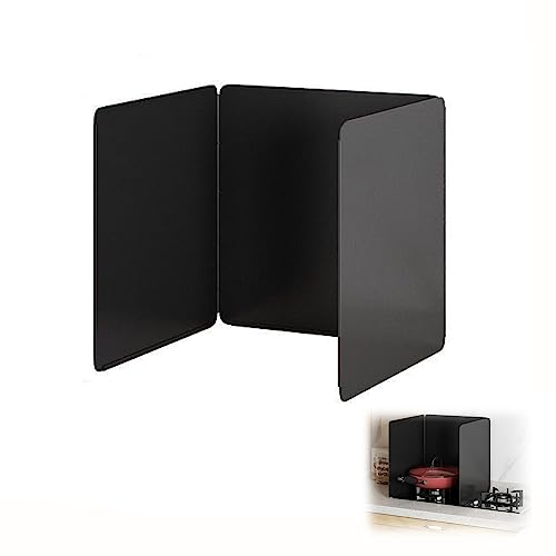 Protector Salpicaduras Cocina Protector Antisalpicaduras, Cubre Salpicaduras De Sartén Protector De Aceite Camping Accesorios Cocina Gas Cortavientos Parabrisas De Estufa De Camping ( Size : 50X50X50C