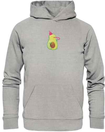 Mr. & Mrs. Panda Organic Hoodie Avocado Feier Größe M - Geschenk, Nachhaltiger, Fete, GOTS, Gute Laune, Cotton, Geburtstag, Fair Trade, Party, Vegan