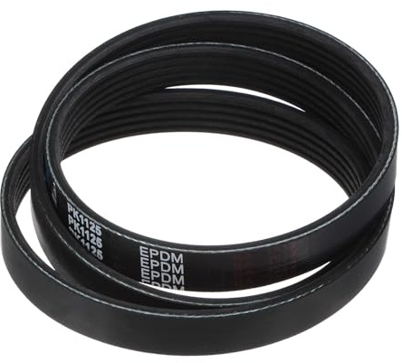 sourcing map 5K443/5PK1125 Serpentine Belt 5 Ribs 1125mm Length x 18mm Width x 5mm Thick, EPDM Poly V Belt, Micro V-Ribbed Belt for Vehicle