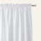 ROOM99 Vorhang mit Kräuselband Aura 140 x 300 cm Breite x Höhe Schiebegardinen Modern Curtain Wohnzimmer Schlafzimmer Weiß, 1 Stück