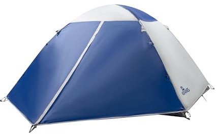 ASFANES Screened Camping Tent, 3-4 Person Waterproof, Haven Tent, Backpack Double Layer Shelter, Easy Setup and Portable for Outdoor, Picnic, Navy Blue.