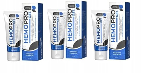 3 cremas Hemopro de 80 ml