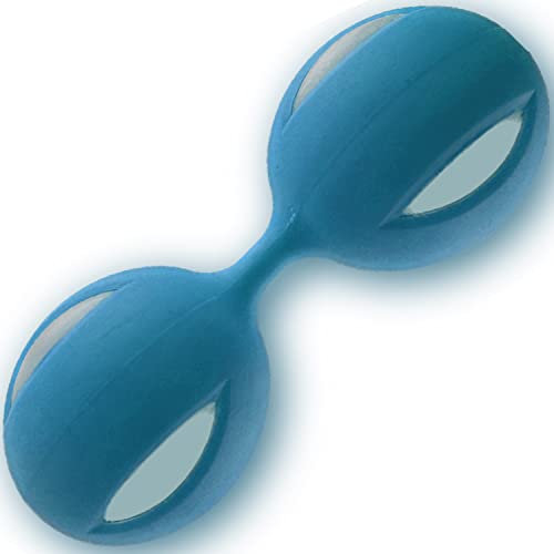 Beckenbodentrainer für Frau Silizium 10cm ⌀3.7cm Gewicht 61g Liebeskugeln für die Frau Liebeskugeln Beckenboden Training Anfänger Beckenbodentraining Kugeln Beckenboden Kugeln für Frau sextoy FOPS M01