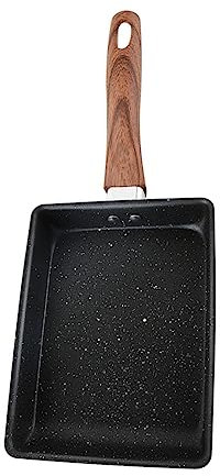 HOLIDYOYO Padelle Antiaderenti Padella Quadrata Multifunzione Padella Antiaderente Non Per Uso