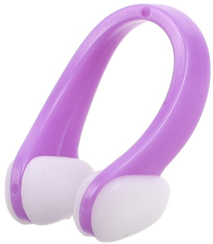 WOONEKY Pinza Nariz Natación de Silicona Suave Antiahogo Antideslizante y Cómoda para Adultos y Accesorio para Piscina y Snorkel Unidad Caja