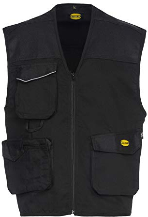 Utility Diadora, Abbigliamento da Lavoro, VEST MOVER, colore BLACK, taglia XL