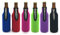Wommty Lot de 6 en Néoprène Fermeture Éclair Bière Refroidisseurs Coolies Isolant Bouteille de Bière Koozies Support pour Bar, Fête d'anniversaire, les Pique-niques, les Activités de Plein air, 330 ml