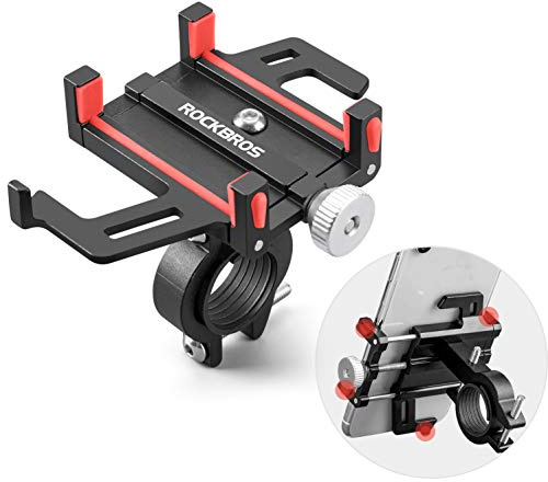 ROCKBROS Soporte Móvil Rotación 360° para Bicicleta Moto Universal