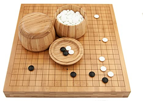 Hebsacker Verlag - Go-Set Bambus Deluxe (mit Glassteinen)