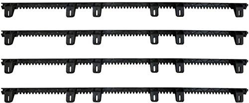 Crémaillère Robuste Opérateurs De Portes Coulissantes De 4 Mètres Ouvreurs De Portails Coulissants Métal Extra Fort Renforcé À L'intérieur Marque Life Fabriqué en Italie 3SP25300