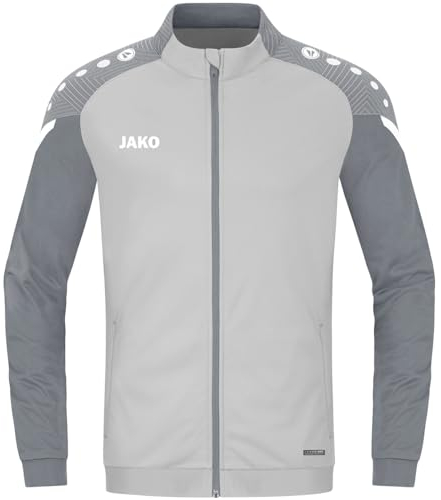 JAKO Herren Polyesterjacke Performance, Soft Grey/Steingrau, XL
