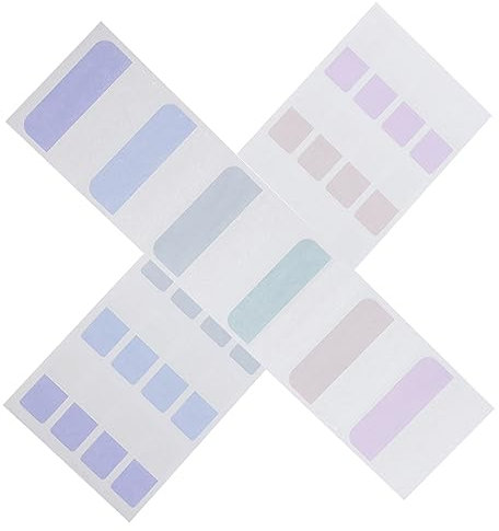 GRADENEVE 300stücke Bunte Haftregister Für Notizbücher Seite Marker Tragbare Buch Tabs Für Büro Notizen