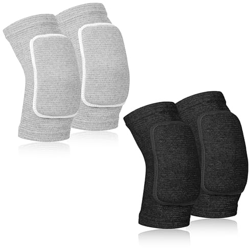 APLZGMG 2 coderas con acolchado grueso de esponja, coderas de voleibol, coderas de compresión, para deportes, danza, voleibol, baloncesto, ciclismo, codera