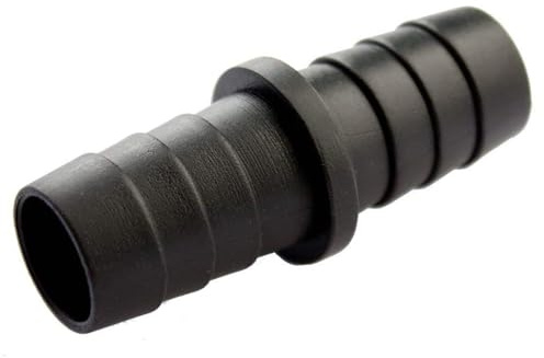 Conector de manguera de salida de 5 x 22 mm (1) PP, junta de manguera recta de plástico duradero para fontanería y electrodomésticos