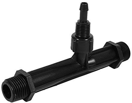Injecteur D'engrais de Type Venturi 1/2 3/4 1Tube D'irrigation pour Irrigation de Jardin Injecteur D'engrais en Plastique Kit D'irrigation Commutateur Tube Kit (1/2'')