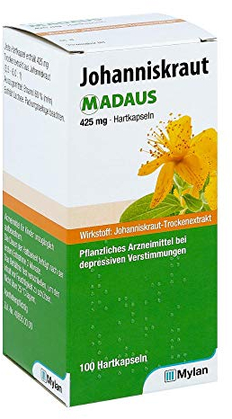 JOHANNISKRAUT MADAUS 425 mg Hartkapseln 100 St