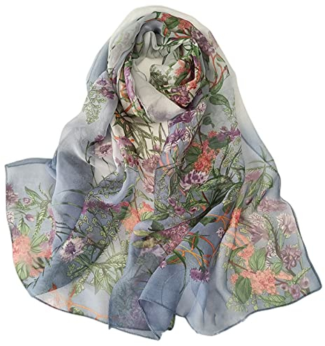 FAIRYGATE Stola Damen Festlich Schal Damen Chiffon Georgette Hijab Wrap Multi Fuctional Schals & Tücher 51034