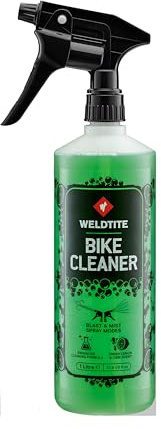 WELDTITE Bike Cleaner, Biodegradable, Lime Scent, 33.81 Fl oz